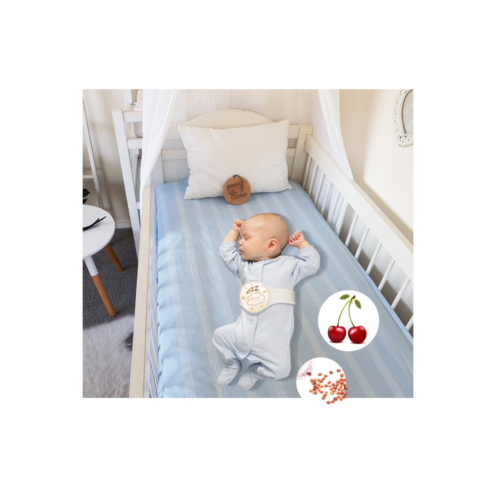 Centura Anticolici Babyjem cu Semințe Ecru - imagine 2