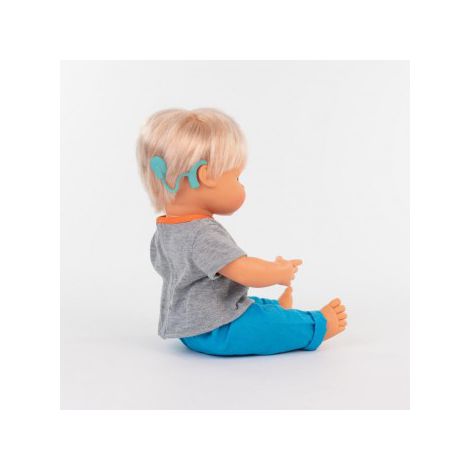 Păpușă Miniland cu Aparat Auditiv, 38 cm - imagine 3