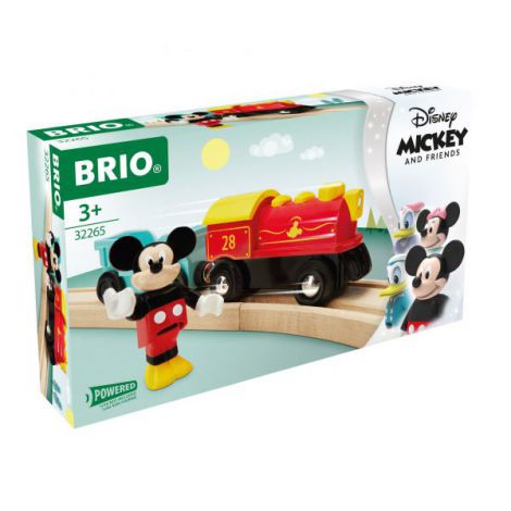 Tren Mickey Mouse pe Baterii Brio 32265 - imagine 5