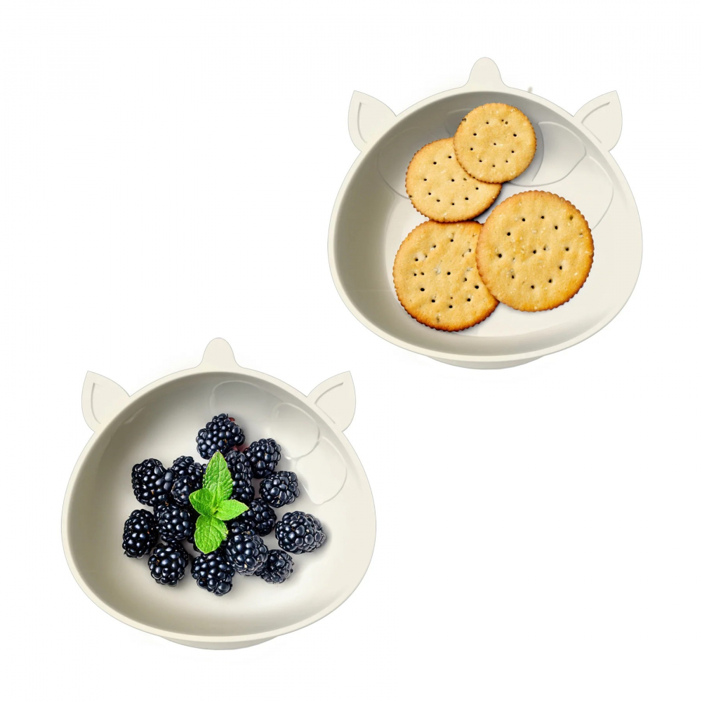 Set 2 castronele Melii Unicorn cu ventuza - imagine 2
