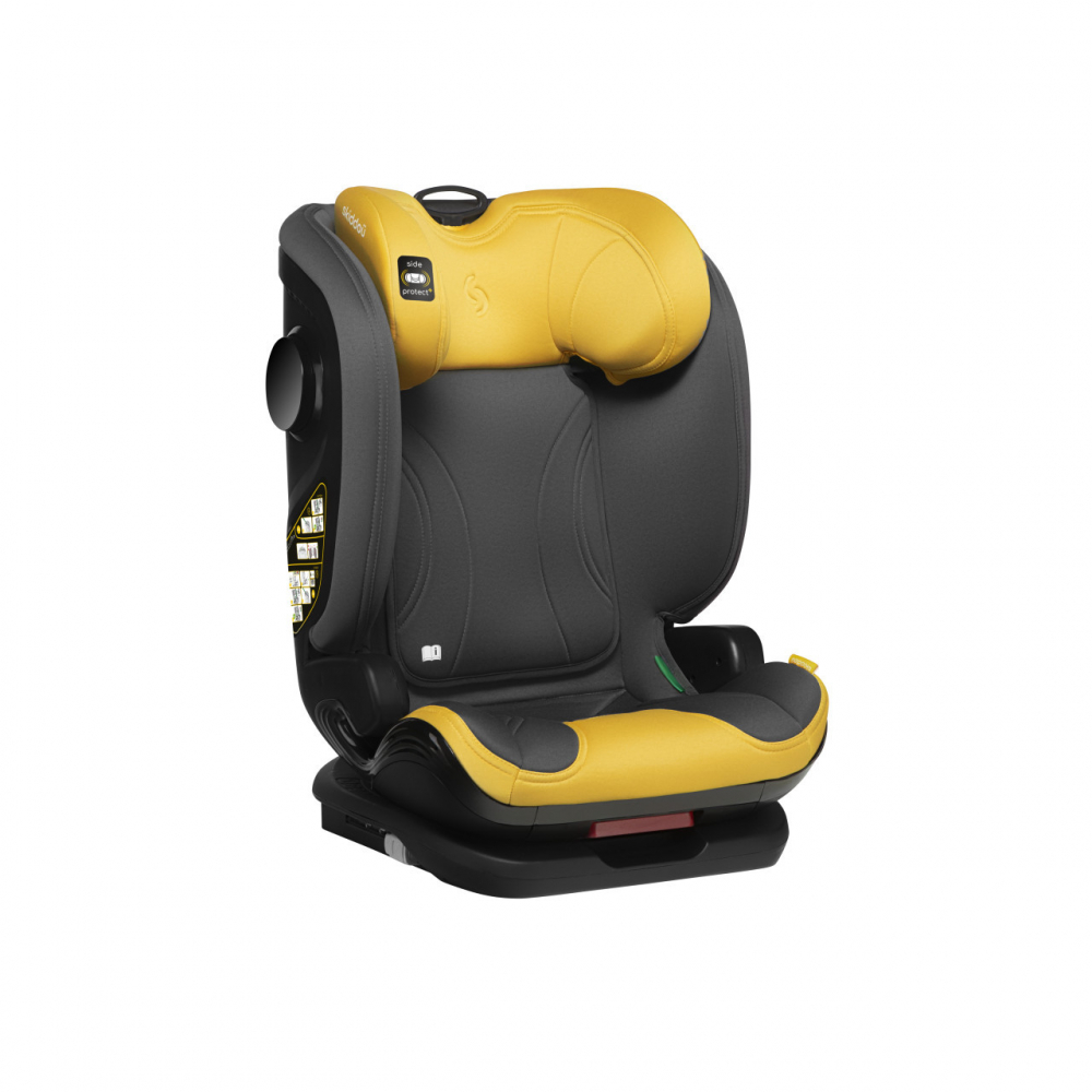 Scaun Auto Skiddou Isofix 15-36 kg Galben - imagine 4