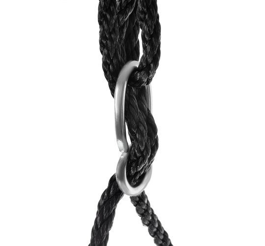 Leagan cuib Kruzzel 100cm, negru | Iso trade - imagine 5