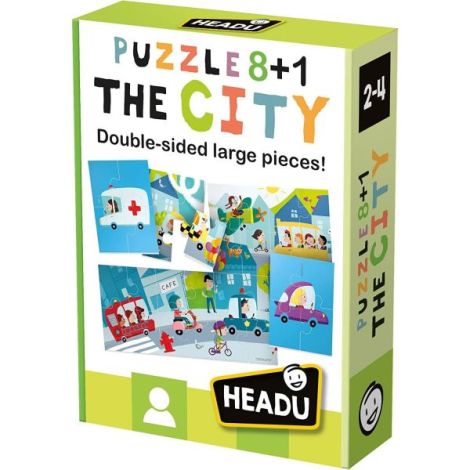 Headu 8 in 1 Puzzle Oras - Joc Educativ - imagine 3