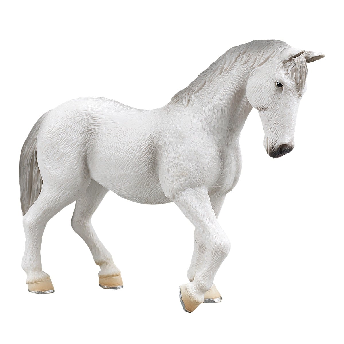 Figurina Mojo Cal Lipizzaner Alb - Realist și Pictat Manual