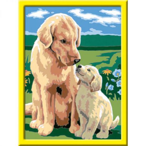 Creart Ravensburger Pictură Catel cu Pui - imagine 2