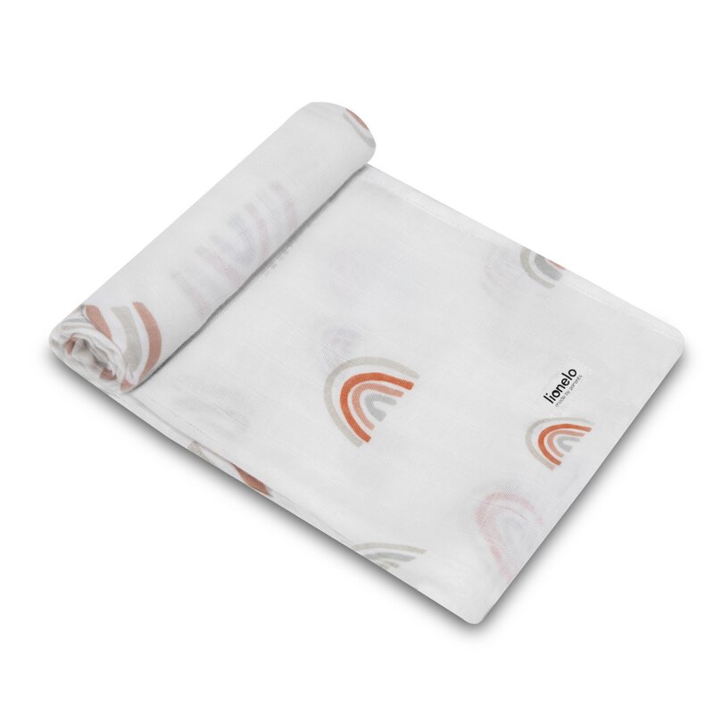 Set 3 scutece bambus Rainbow Lionelo, 70x70 cm - imagine 6