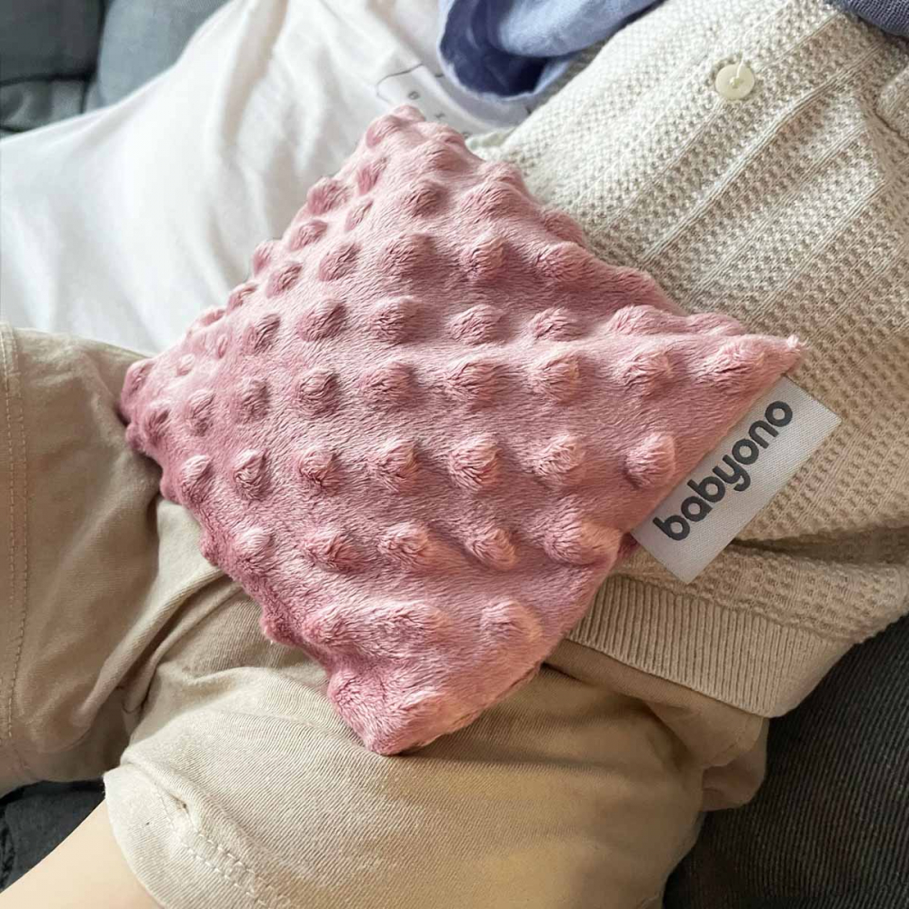 Pernă Sămânțe Cireșe Babyono, Anticolică, Naturală - imagine 9