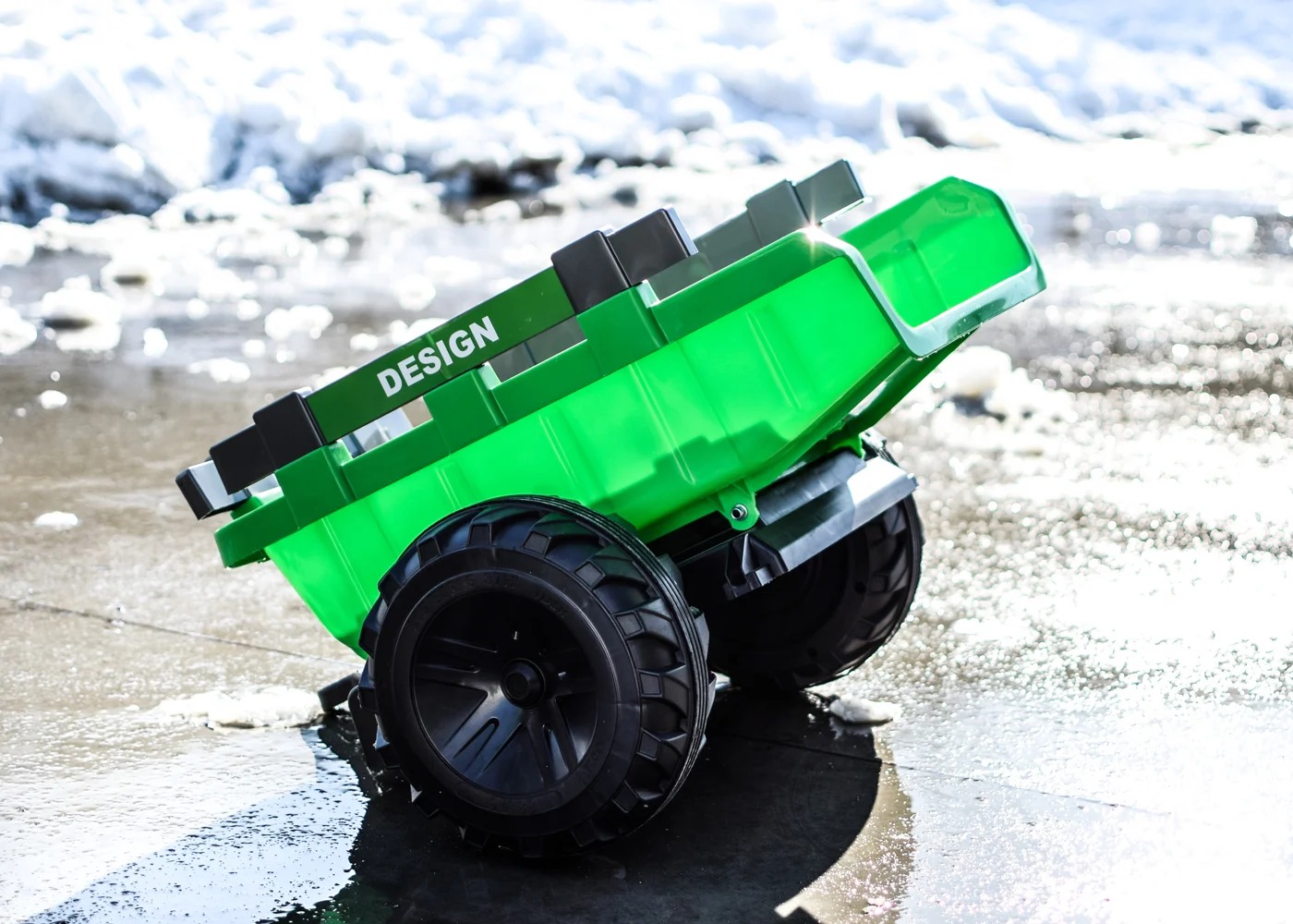 Tractor Electric Copii cu Remorcă 12V | Autokids - imagine 4