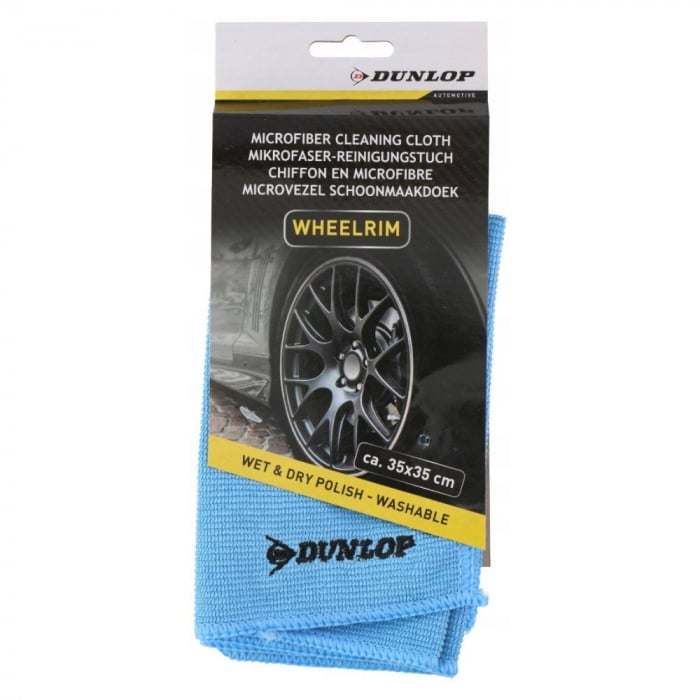 Lavetă Microfibra Dunlop Jante 35x35 cm
