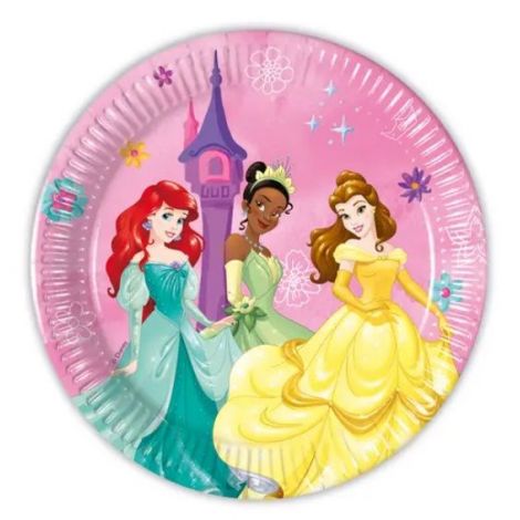 Farfurii Printese Disney Procos 20cm Petrecere