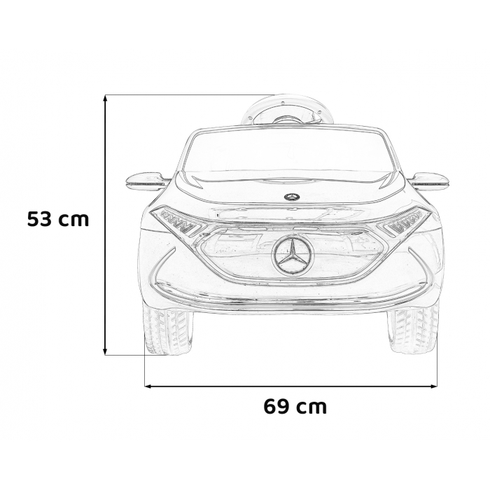 Masinuta Electrica Mercedes AMG EQA 70W - imagine 9