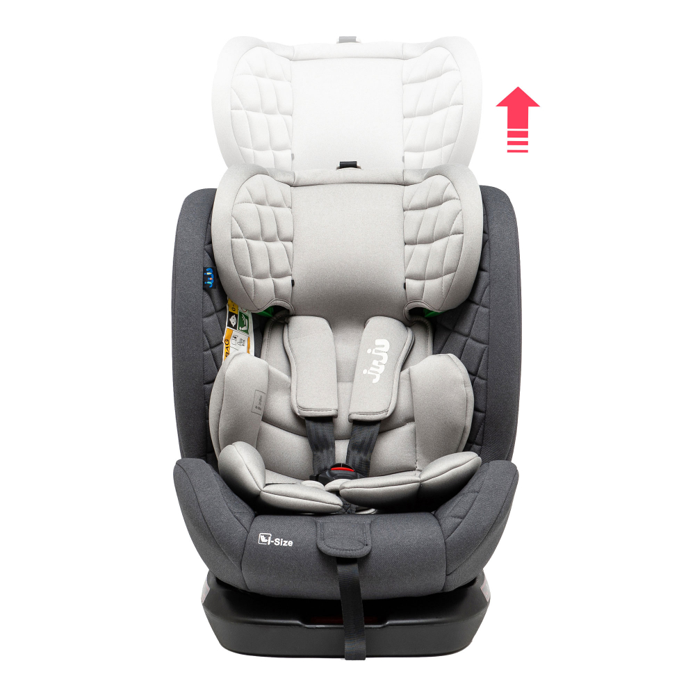 Scaun Juju Total 360 i-Size Gri Rotativ 0-12 ani - imagine 2