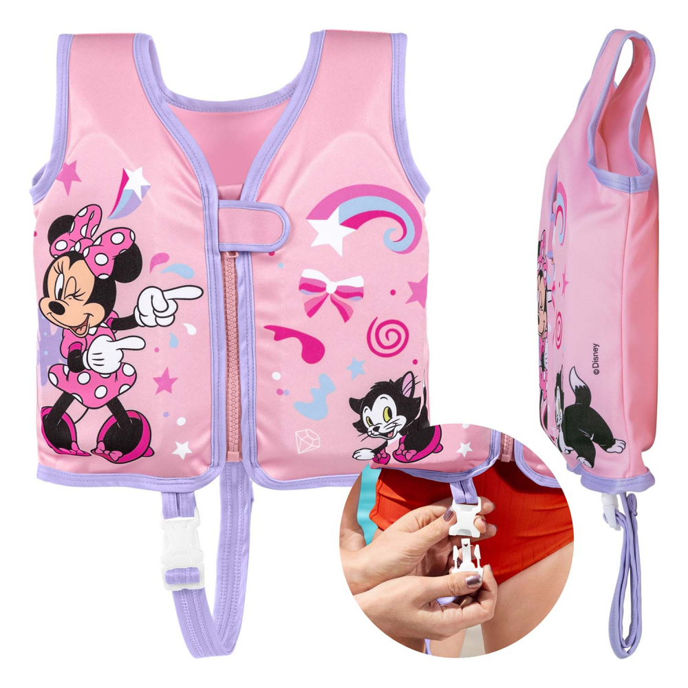 Vesta Flotabilă Minnie Mouse Bestway UPF 50+ 1-3 Ani - imagine 2