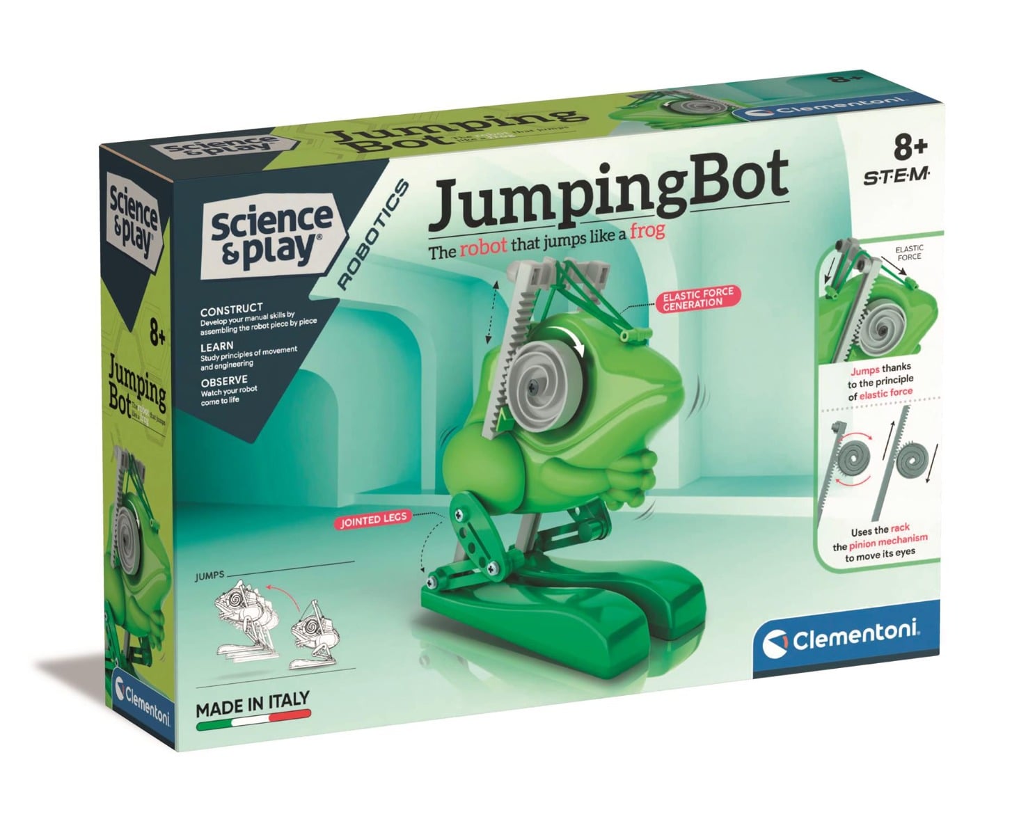 Kit Constructie Robot Broasca Clementoni