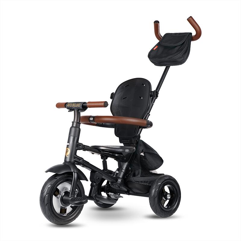 Tricicleta Qplay Rito Deluxe Pliabilă, Negru - imagine 3