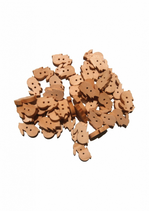 Figurine Iepure Colorart Lemn - Set 20g