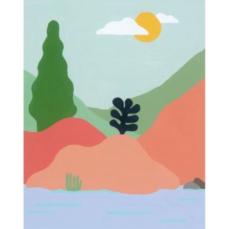 Pictura pe numere lac Ravensburger | Arta Relaxanta