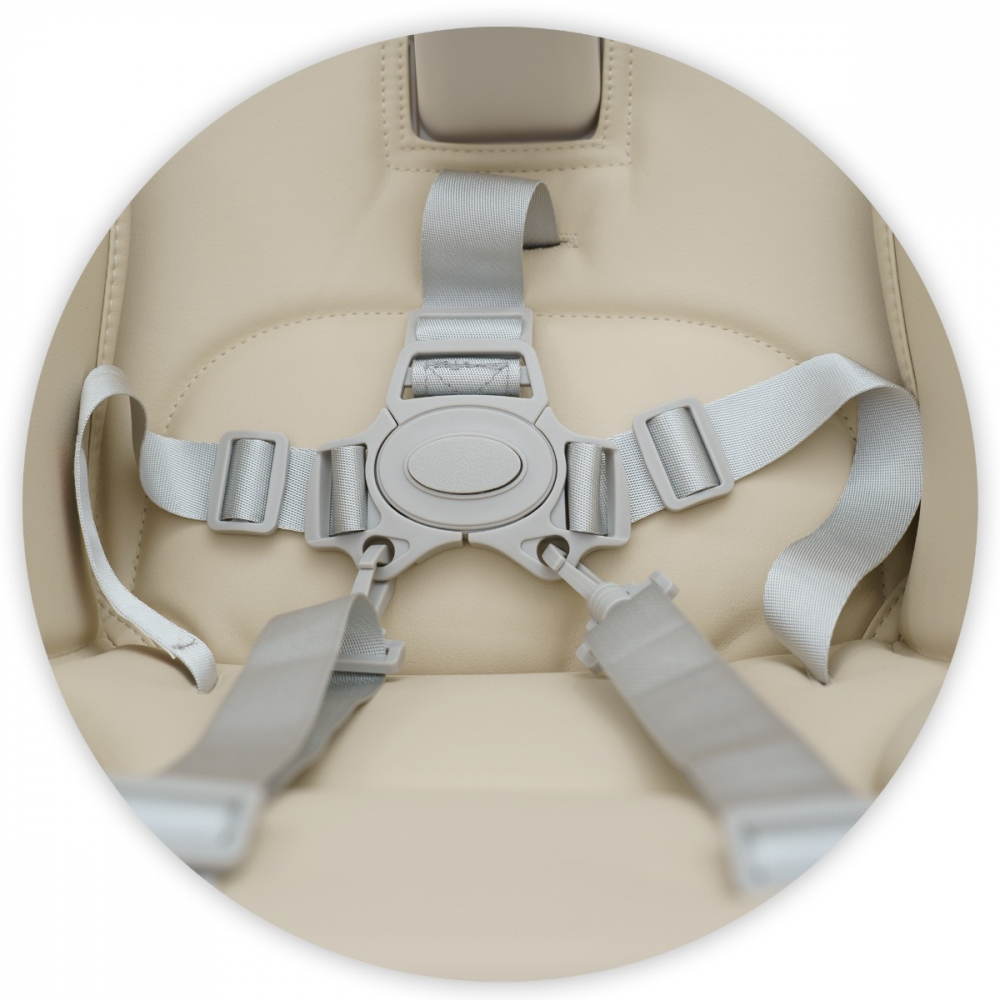 Scaun de masa AppeKids Sky Beige | Ergonomic - imagine 4