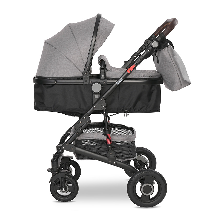 Carucior Lorelli Alba Premium 3-in-1, Landou & Sport - imagine 3