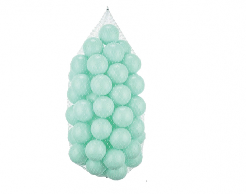 Set 500 Bile PlayCity Mint 7 cm pentru Tobogan