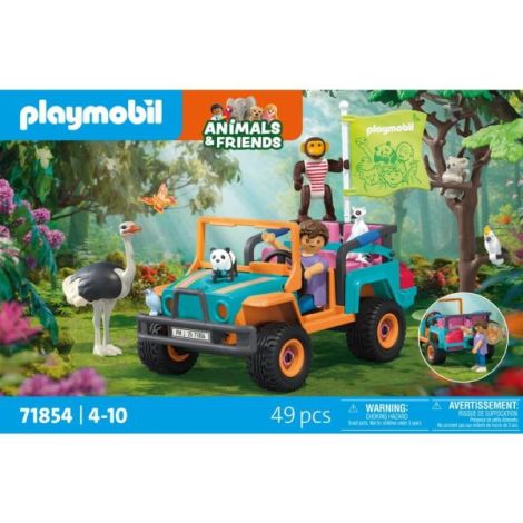 Playmobil Plimbare Animale cu Vehicul Teren - imagine 6