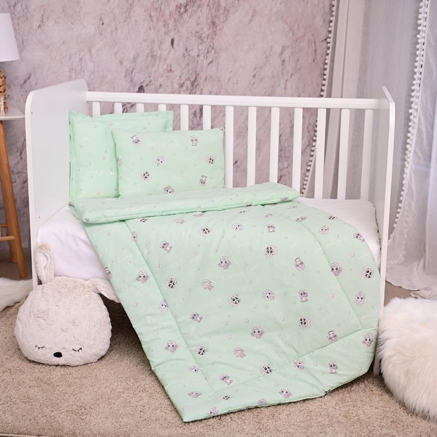 Lenjerie pat 3 piese bumbac Lorelli - imagine 2