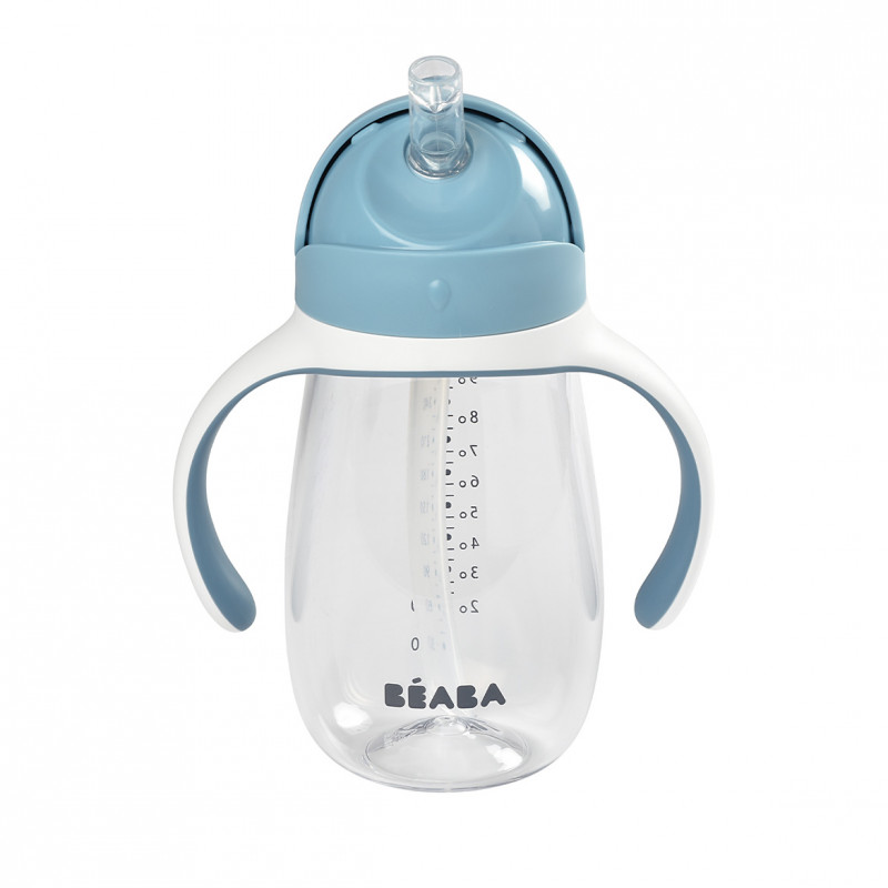 Cana Beaba cu pai Tritan, 300 ml, Windy Blue - imagine 2