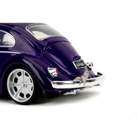 Jada Wednesday VW Beetle + Figurină Metalică - imagine 6