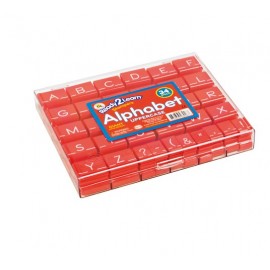 Set Stampile Litere Mari 3.8 cm Center Enterprises