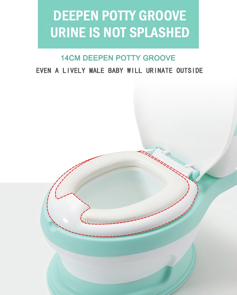 Olita Educativă Little Mom Verde | Ergonomică și Realistă - imagine 7