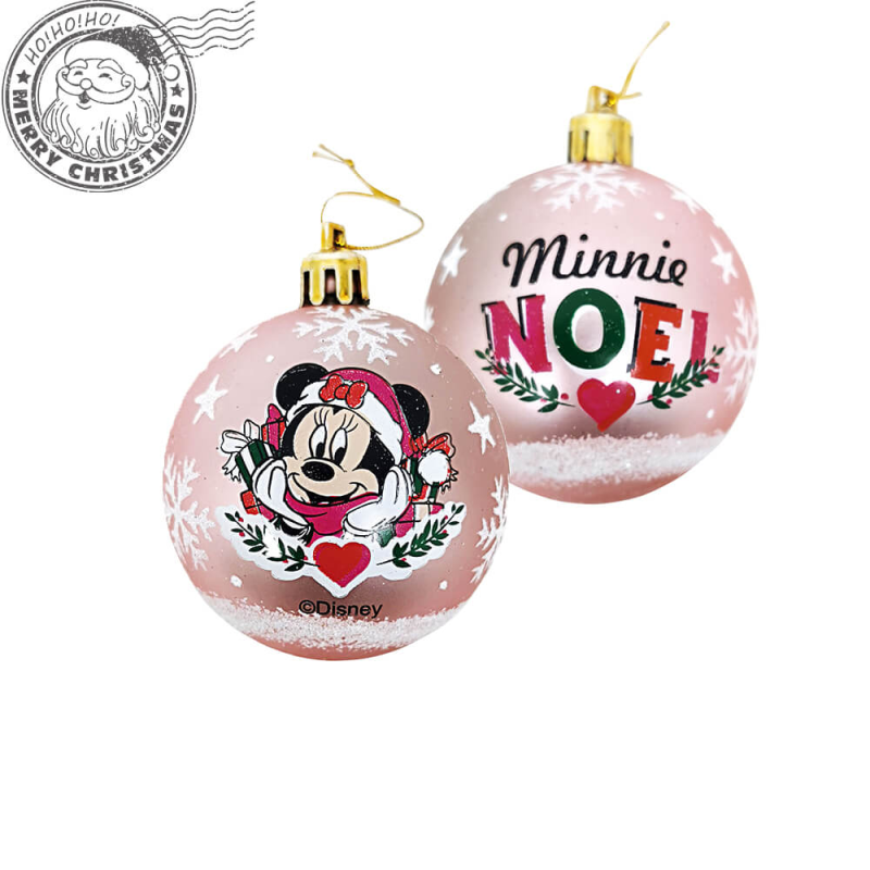 Set Globuri Minnie Mouse Roz 6 cm | Disney - imagine 2