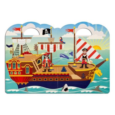 Abtibilduri Pirat Melissa & Doug Reutilizabile - imagine 2