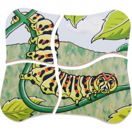 Puzzle Stratificat Fluturele Beleduc - Educațional - imagine 6