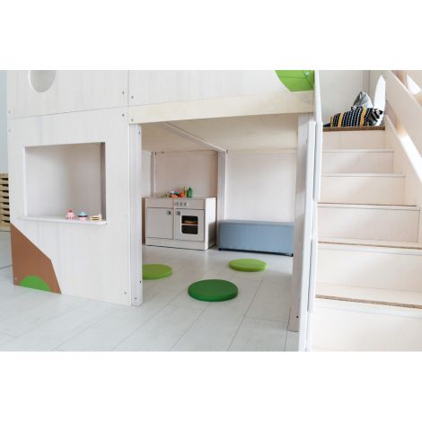 Complex Joacă Flora Moje Bambino - Lemn Interior - imagine 12