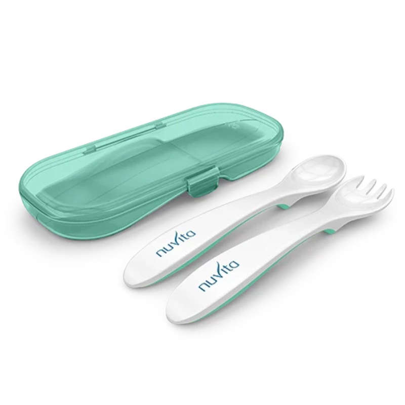 Tacâmuri Nuvita Easy Eating - hrănire independentă - imagine 2