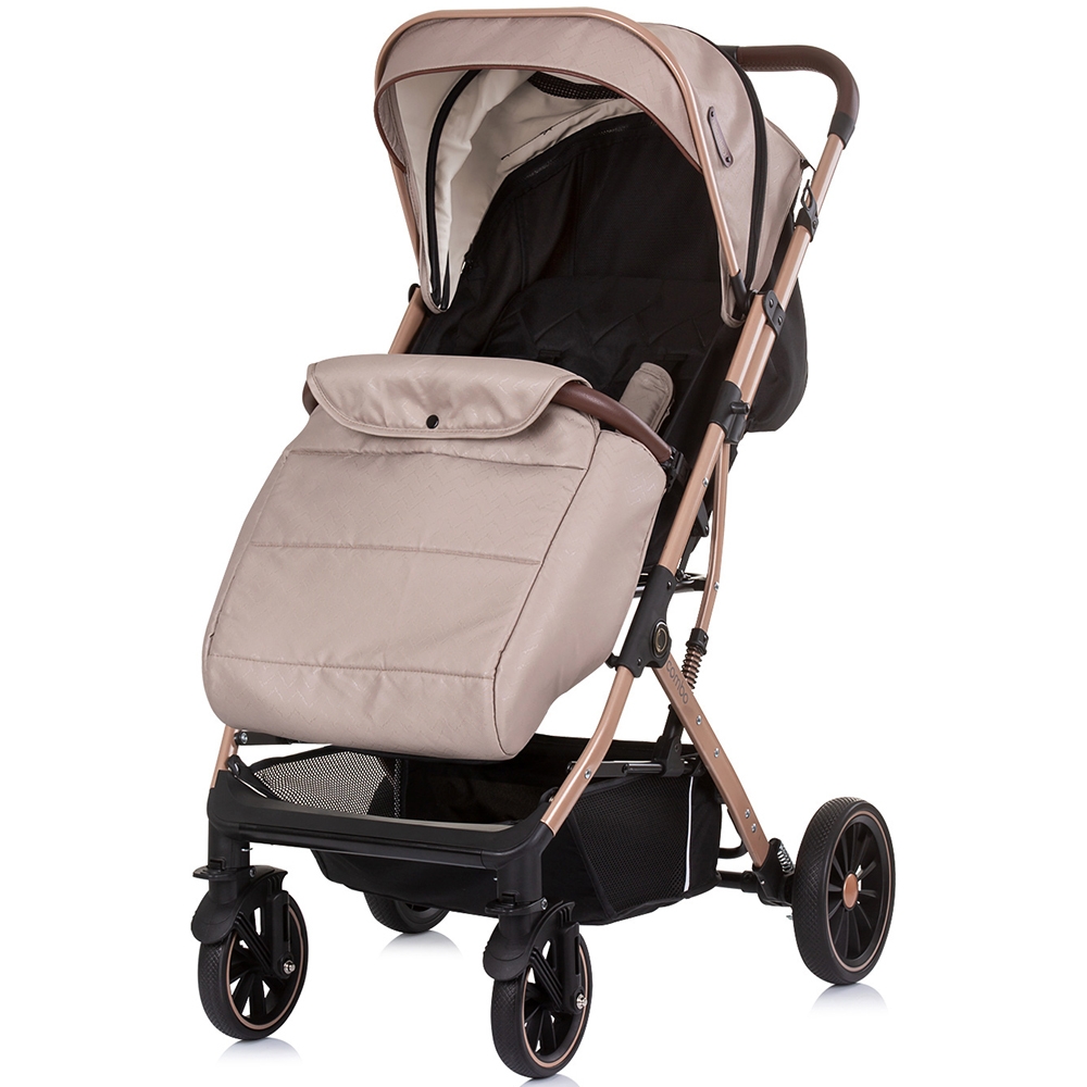 Carucior Chipolino Combo Golden Beige, 0-22kg