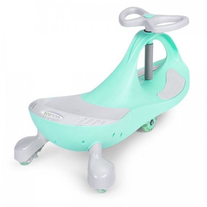 PlasmaCar Ecotoys Verde | Mașină Gravitațională 120kg - imagine 2