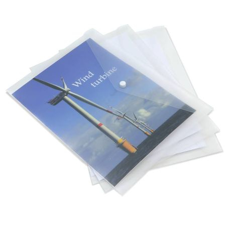 Set 5 Mapi A4 Transparente Rapesco cu Capsa
