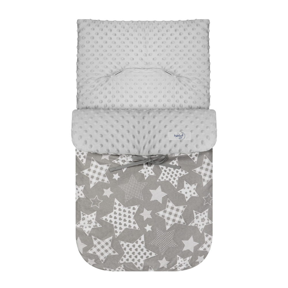 Sac iarna Bubaland Minky Stars | Carucior
