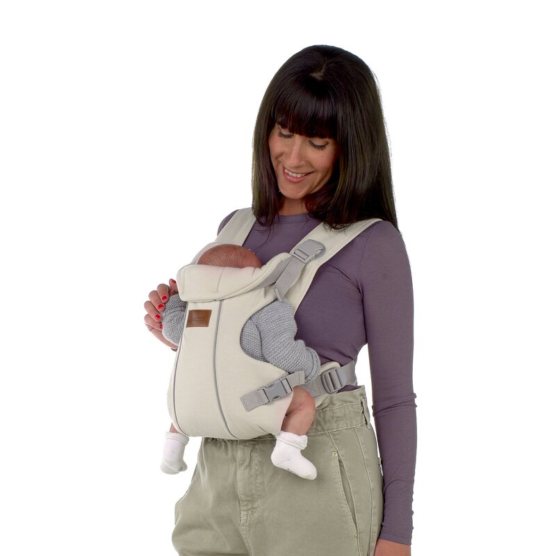 Marsupiu Jane Dual Ergonomic 0-15kg Sand - imagine 4