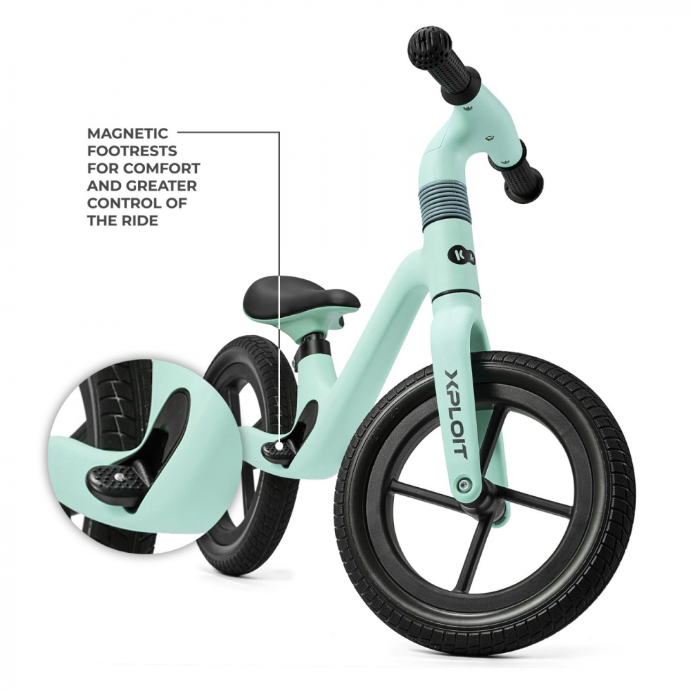 Kinderkraft Xploit Turquoise - Bicicleta fara pedale - imagine 6