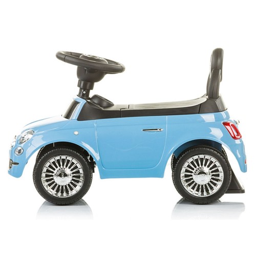 Masinuta Chipolino Fiat 500 Blue, Volan Muzical, Pana la 20kg - imagine 4