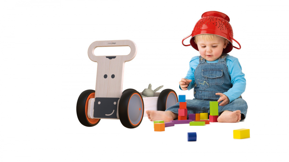 MamaToyz Vacuta 3 în 1: Ride-On și Premergător - imagine 3
