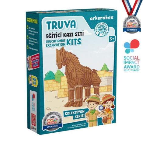Arkerobox Calul Troian - Kit Arheologic Educational 5+ Ani - imagine 3