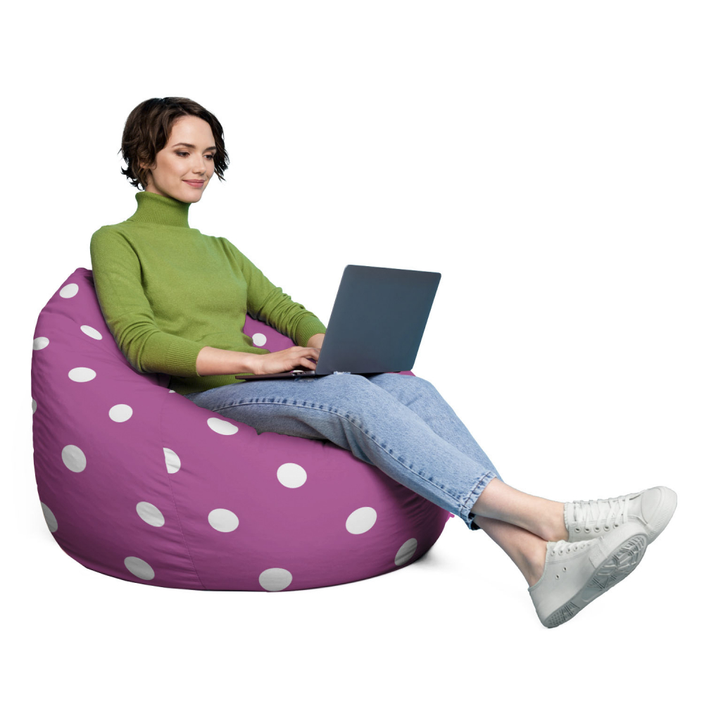 Husa Puf Para XL Mov Updeco, Fără Umplutură - imagine 4