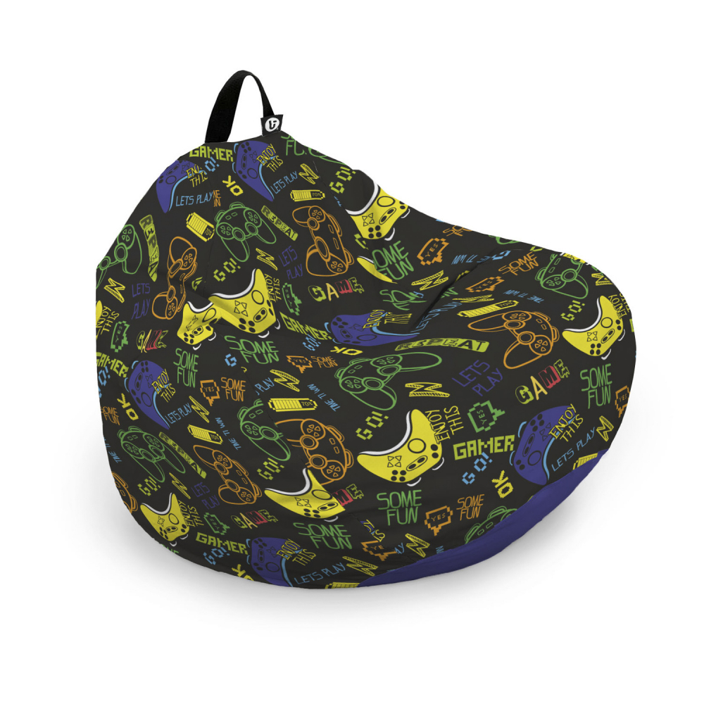 Husa Bean Bag Para XL Lets Play, Updeco - imagine 6