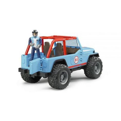 Bruder Jeep Cross Country Albastru | Jucării 4+ - imagine 5