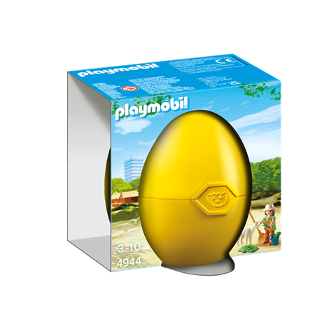 Playmobil Zookeeper Alpaca Easter Egg