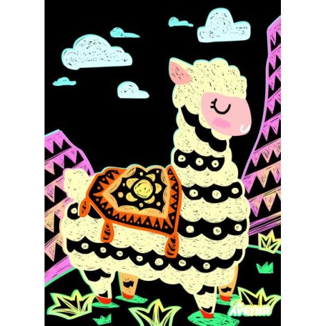 Avenir Set Scratch Art Animale Magice - Creativitate - imagine 2