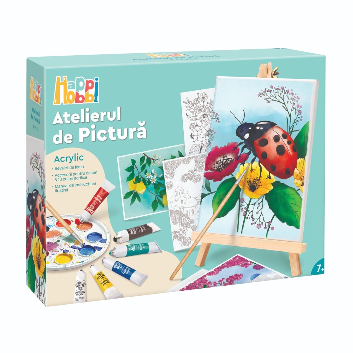 Happi Hobbi Set Pictura Acrylic Gargarita